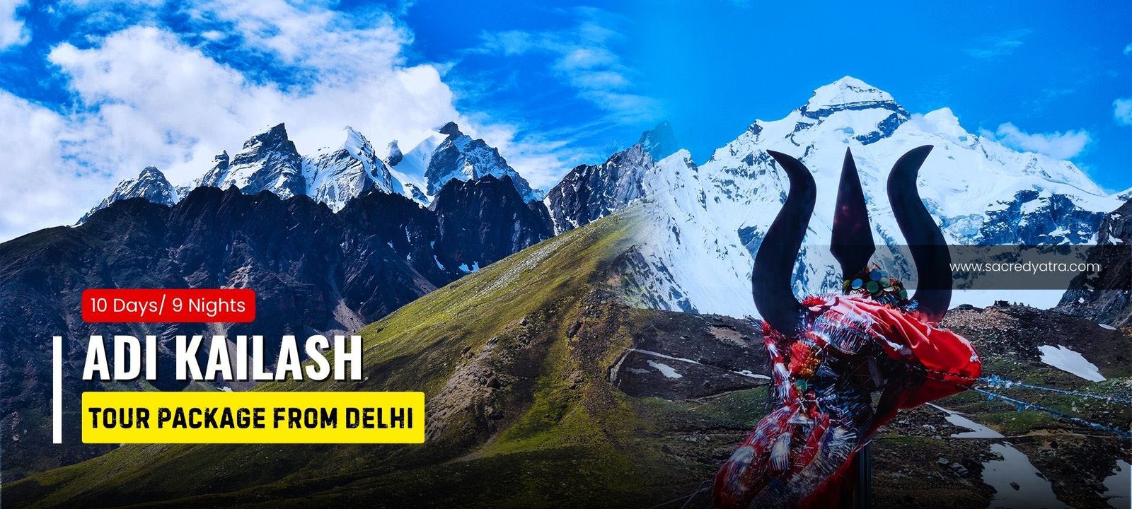 Adi Kailash Tour Package from Delhi