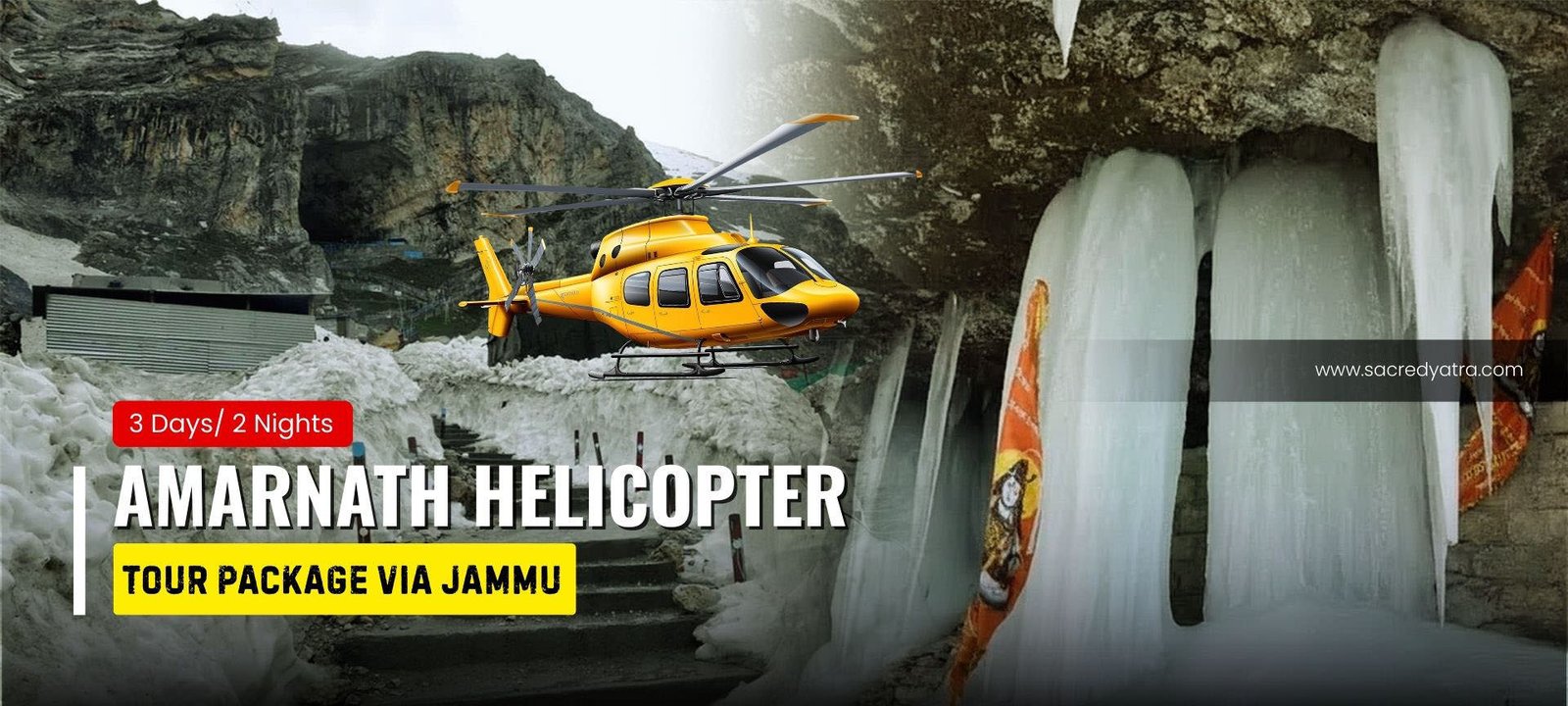 Amarnath Helicopter Package via Jammu
