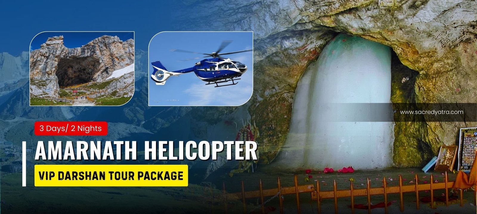 Amarnath VIP Helicopter Darshan Tour