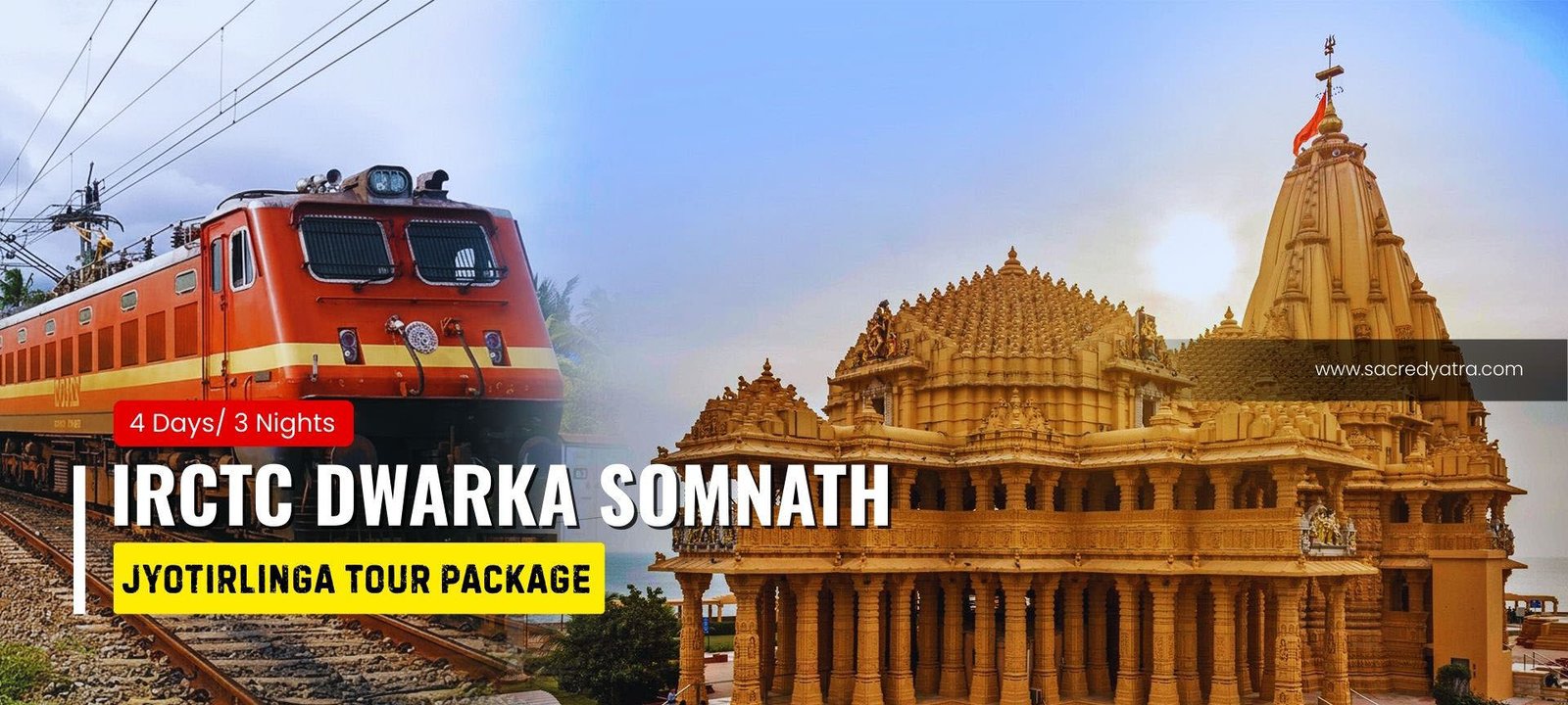 IRCTC Dwarka Somnath Jyotirlinga Tour Package