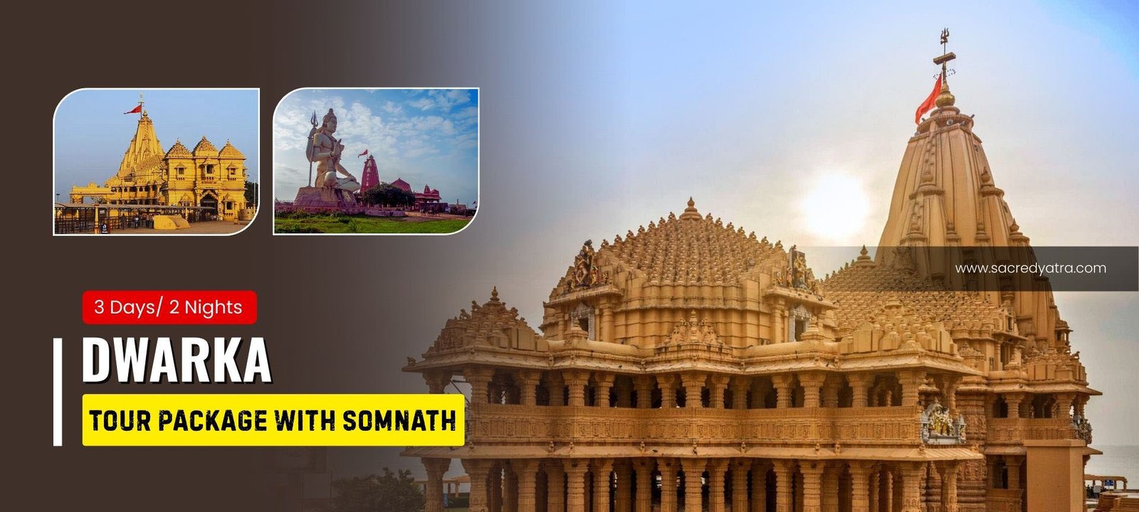 2 Nights Dwarka Tour Package with Somnath