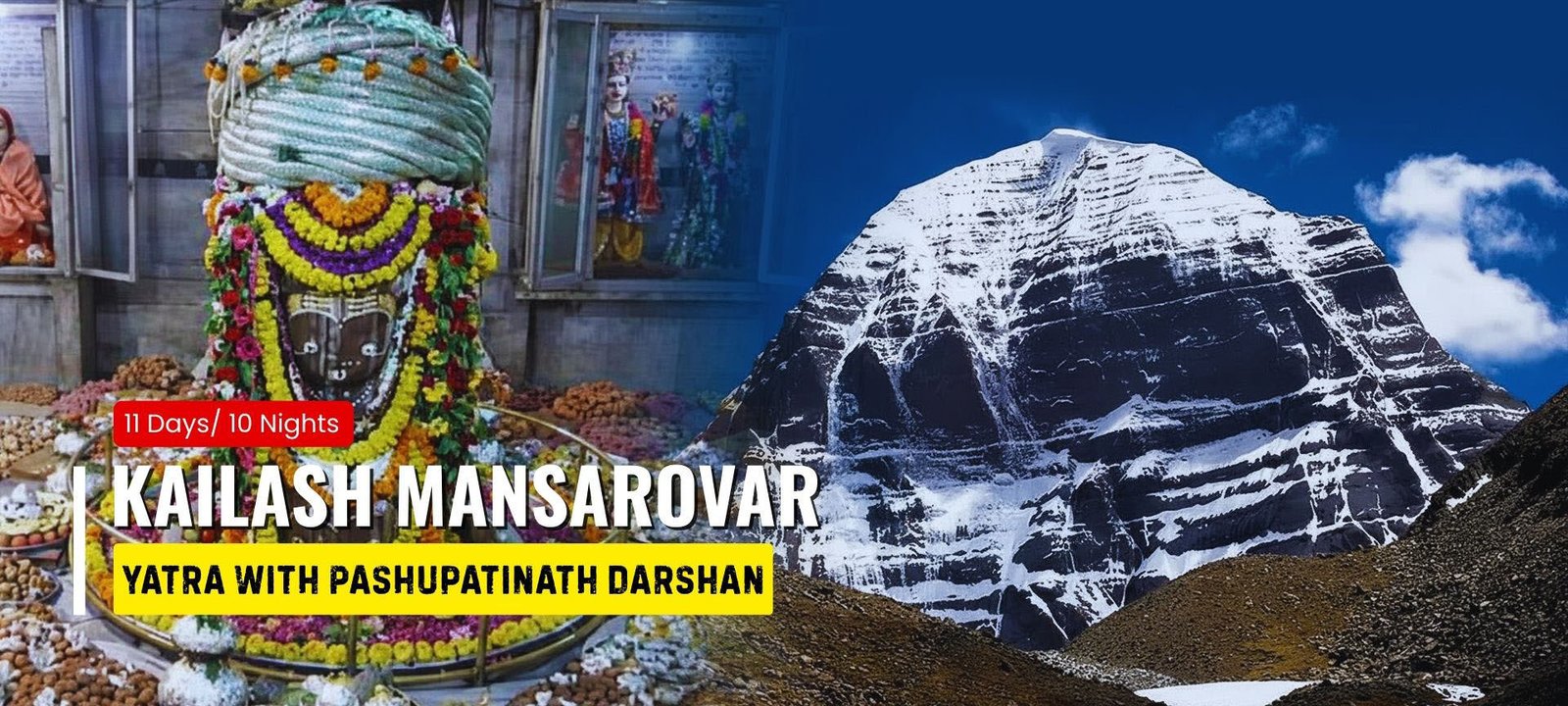 Kailash Mansarovar Yatra with Pashupatinath Darshan