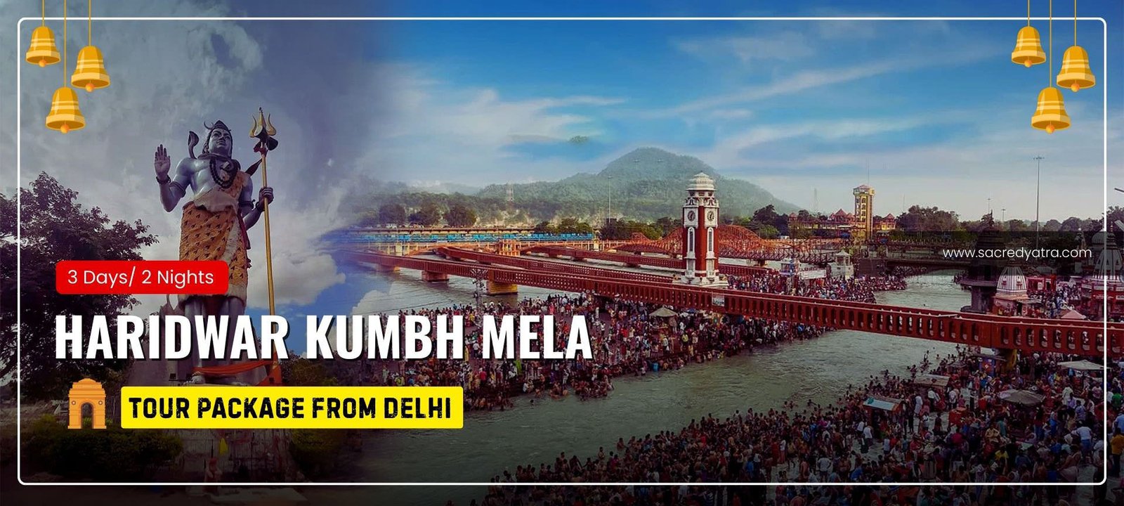 Haridwar Kumbh Mela 2027 Tour Package from Delhi