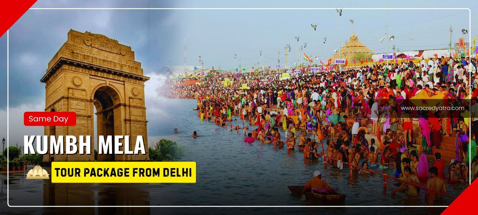 Same Day Kumbh Mela Tour from Delhi