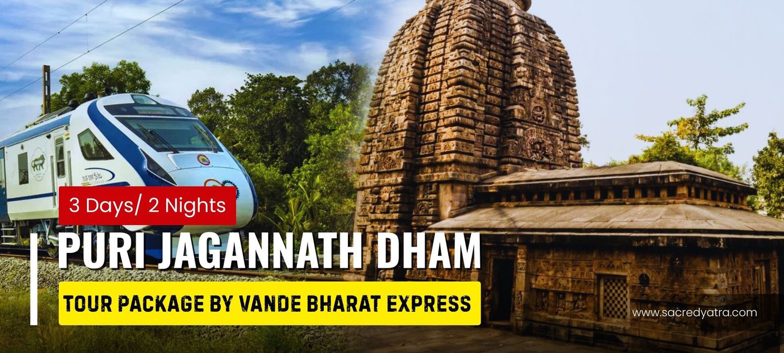 Puri Tour Package by Vande Bharat Express