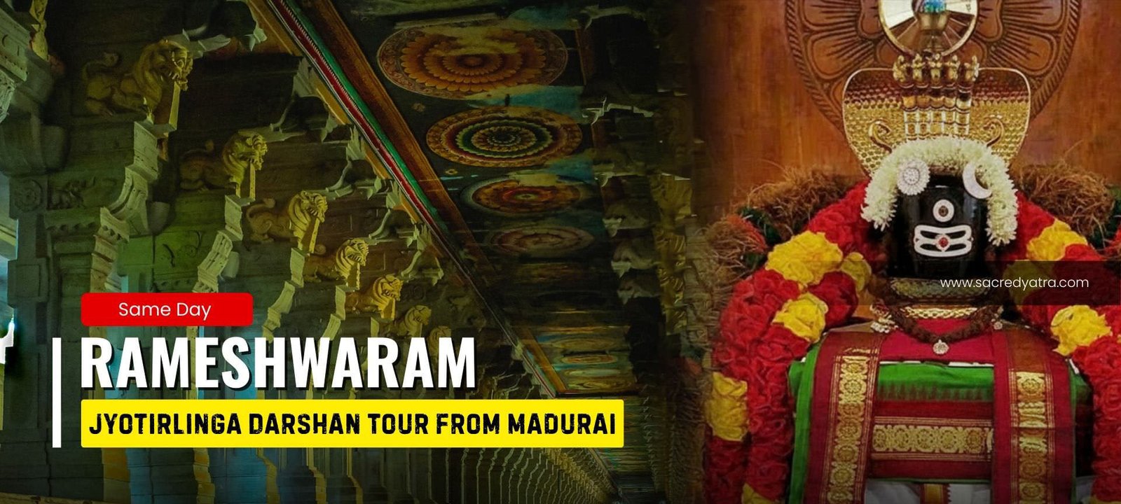 Same Day Rameshwaram Jyotirlinga Darshan Tour from Madurai