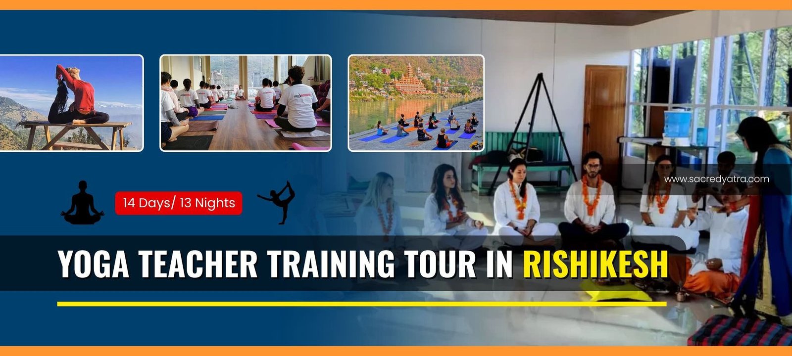 14 Days Yoga Teacher Training Tour in Rishikesh