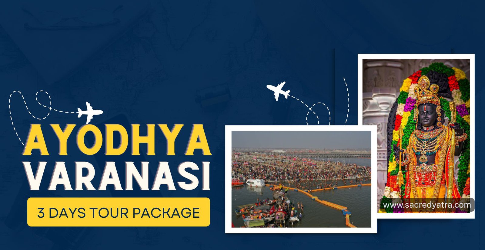Ayodhya Varanasi 3 Days Spiritual Tour
