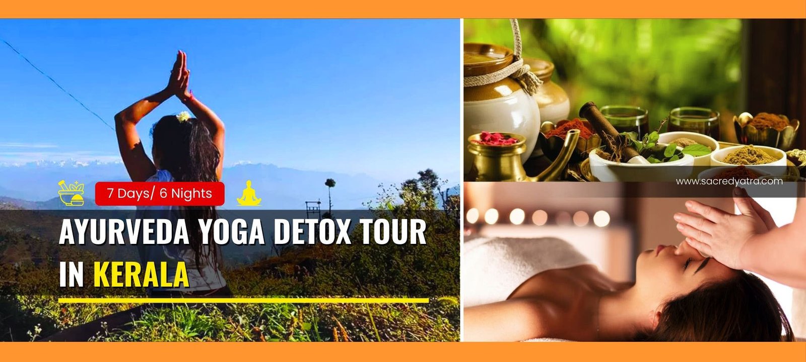 Ayurveda Yoga Detox Tour in Kerala