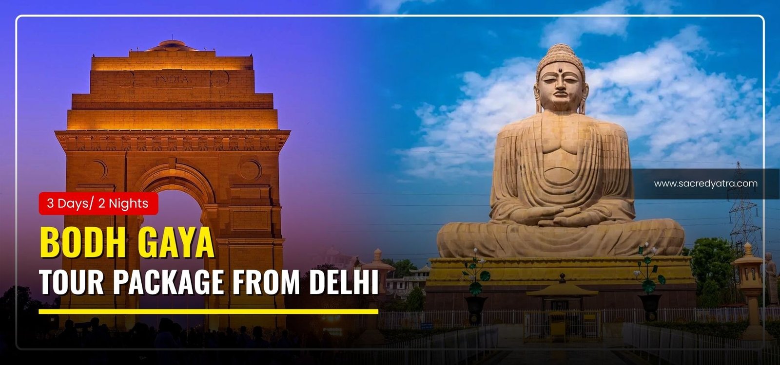 Bodh Gaya Tour Package from Delhi