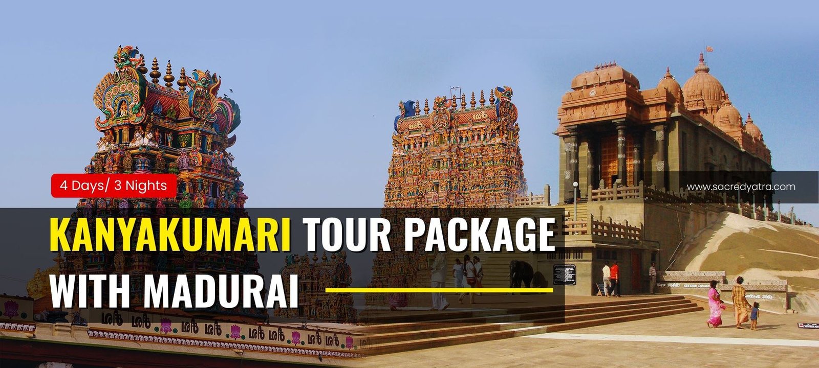 4 Days Kanyakumari Tour Package with Madurai