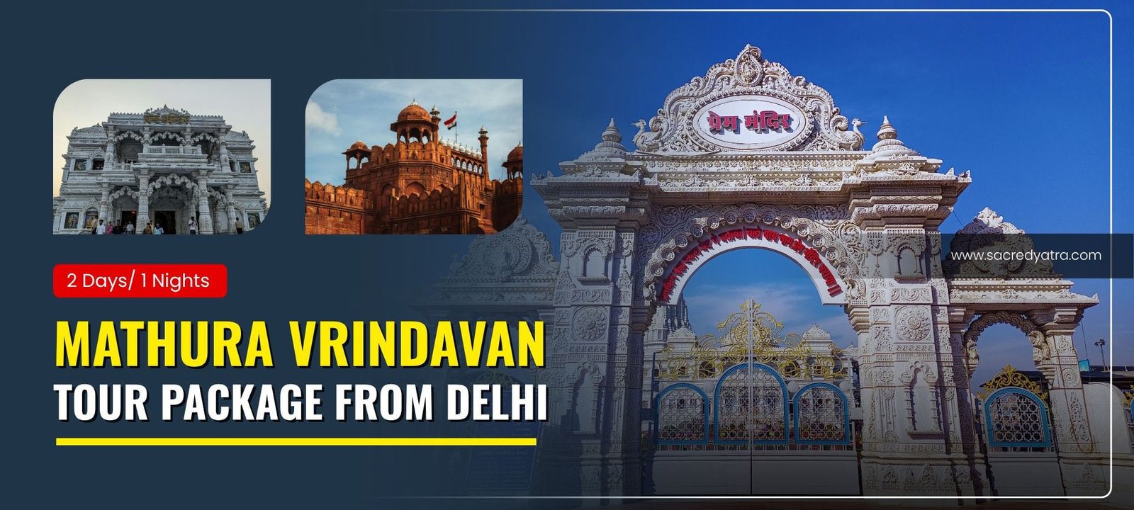 Mathura Vrindavan Tour Package from Delhi