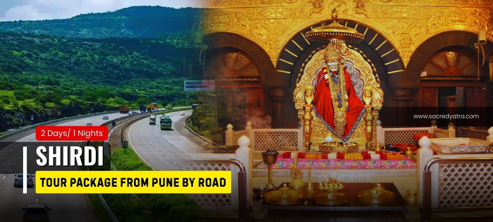 Shirdi Tour Package from Pune by Road