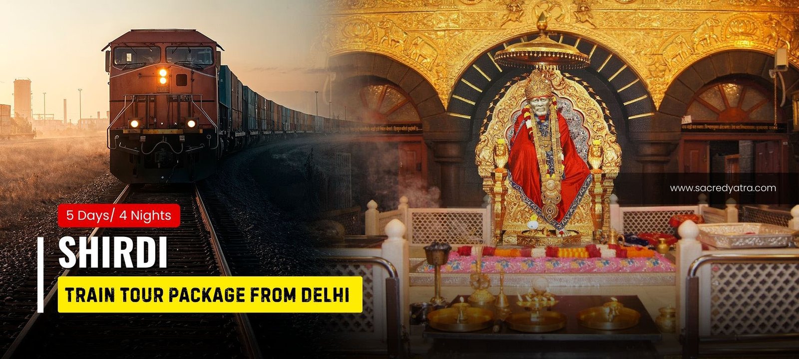 5 Days Shirdi Train Tour Package from Delhi