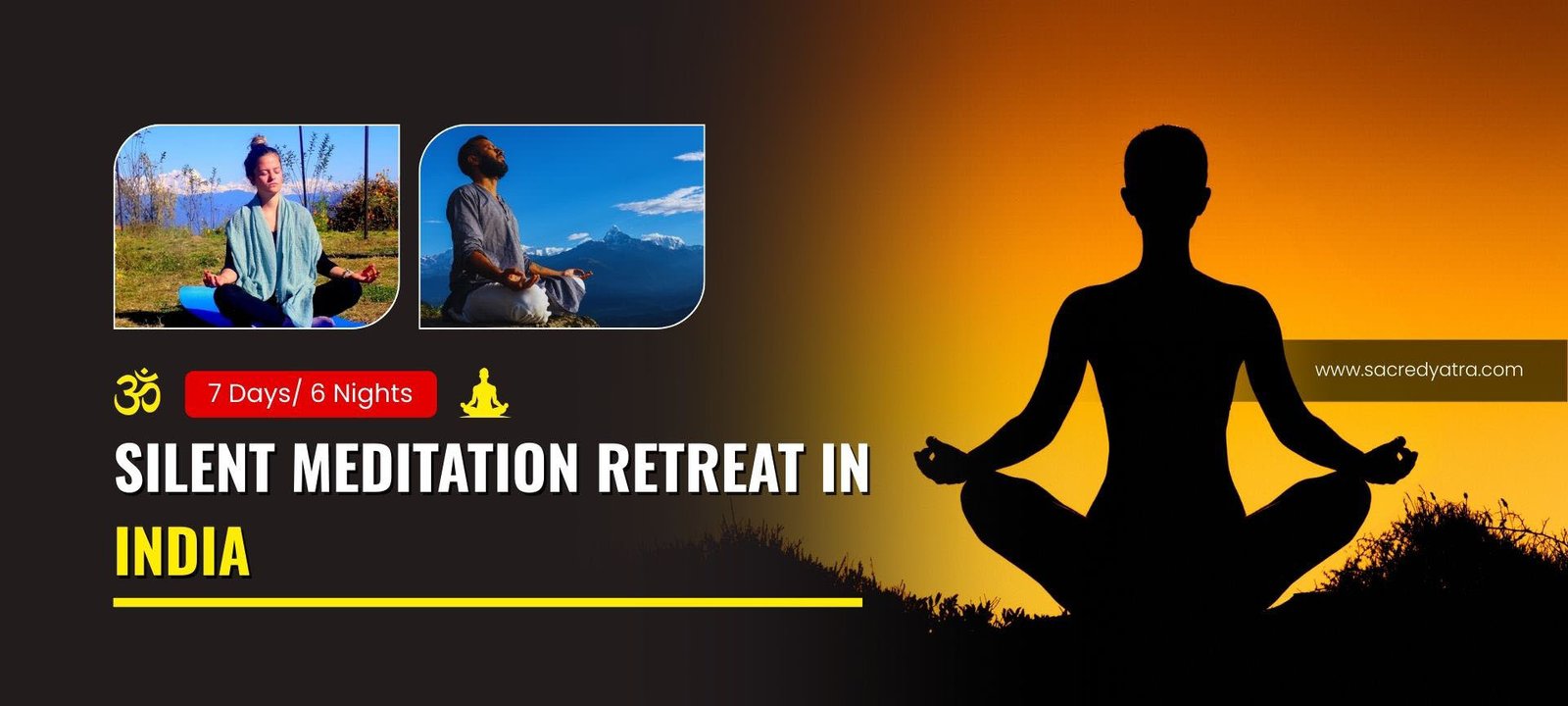 Silent Meditation Retreat in India