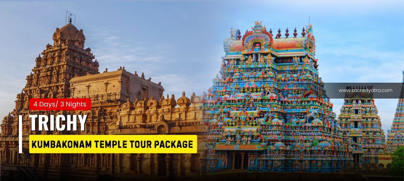 Trichy (Tiruchirappalli) Kumbakonam Temple Tour Package