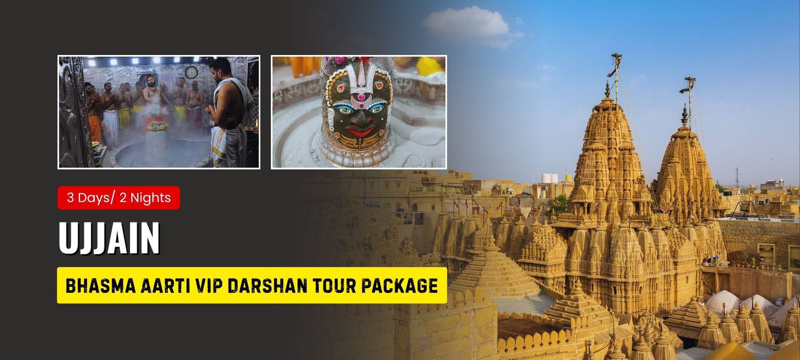 Ujjain Bhasma Aarti VIP Darshan Package