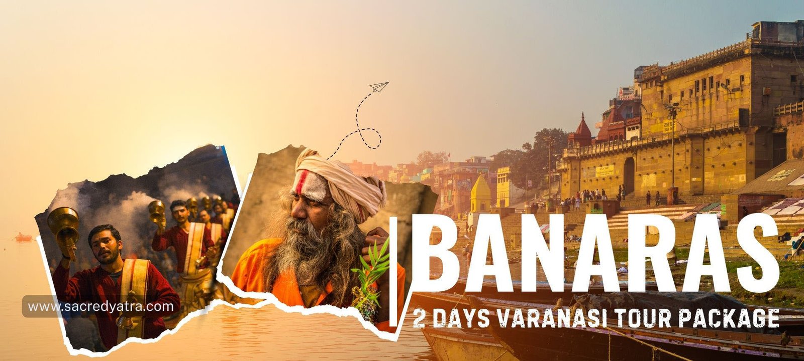Varanasi 2 Days Sacred Tour Package with Sarnath & Ganga Aarti