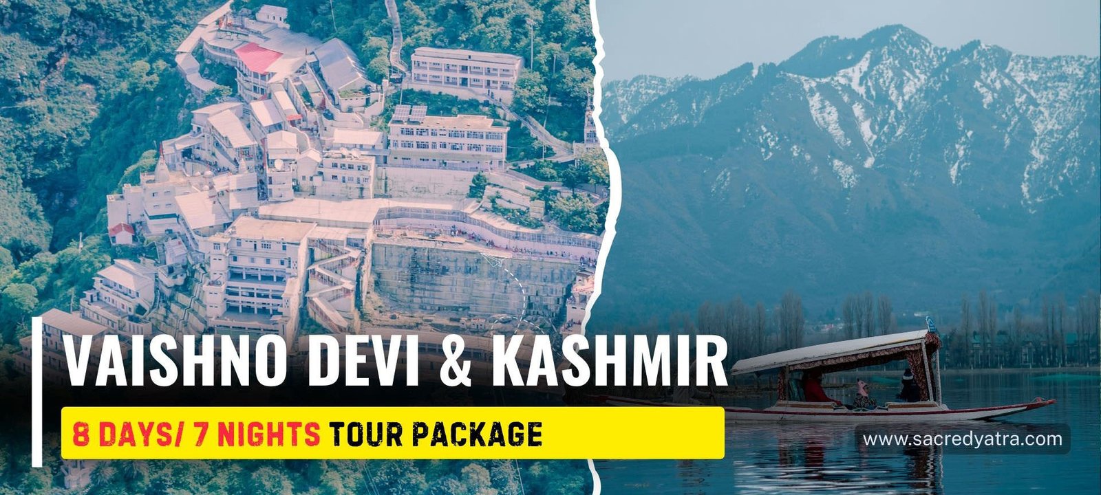 Vaishno Devi Luxury Tour Package with Scenic Kashmir