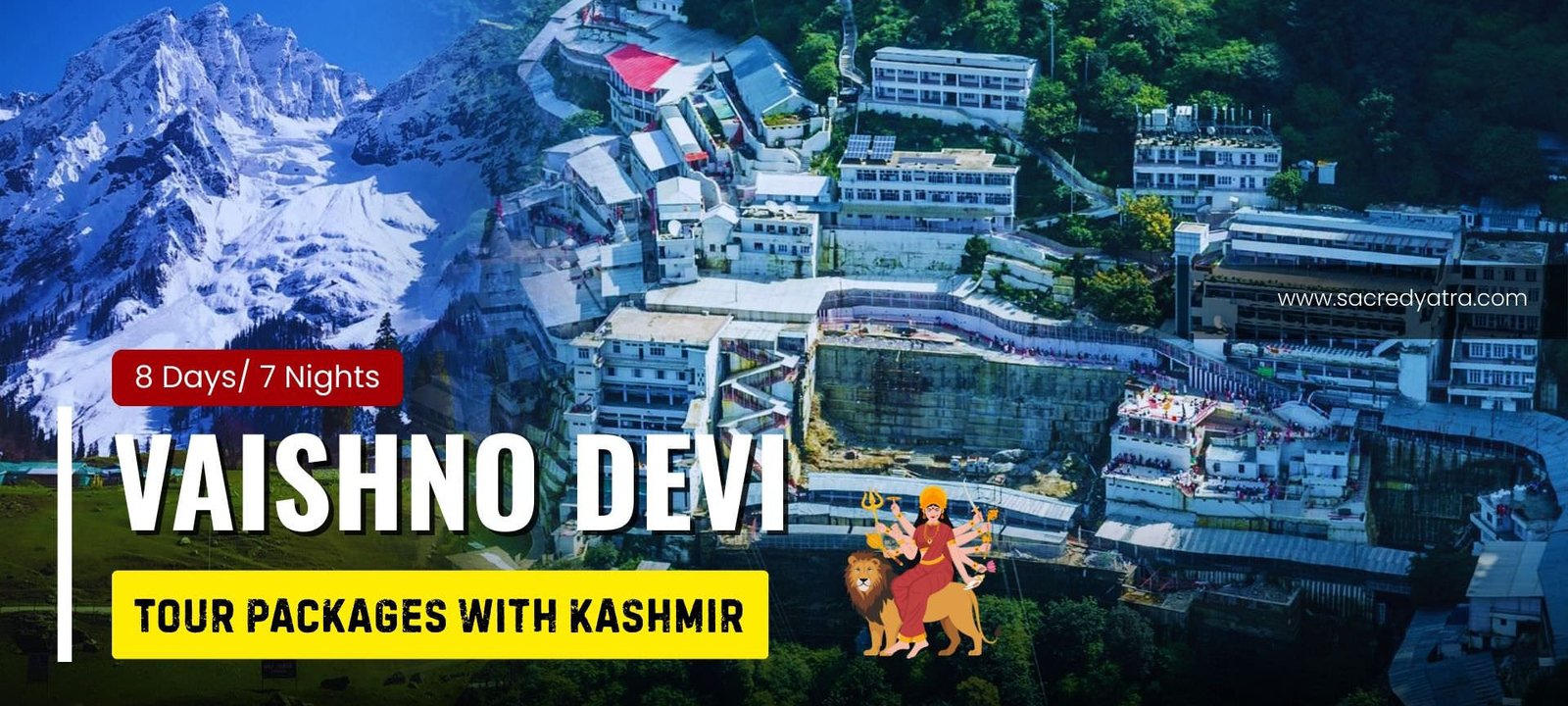 7 Nights Vaishno Devi Budget Tour Package with Kashmir