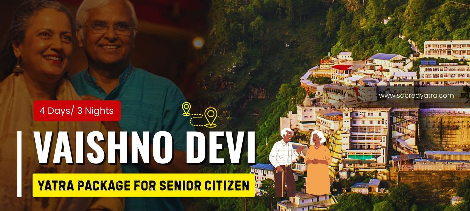 Vaishno Devi Yatra Package for Senior Citizens (No Trek)