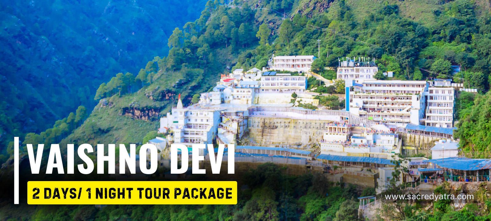 2 Days Vaishno Devi Travel Package from Jammu (Helicopter Optional)