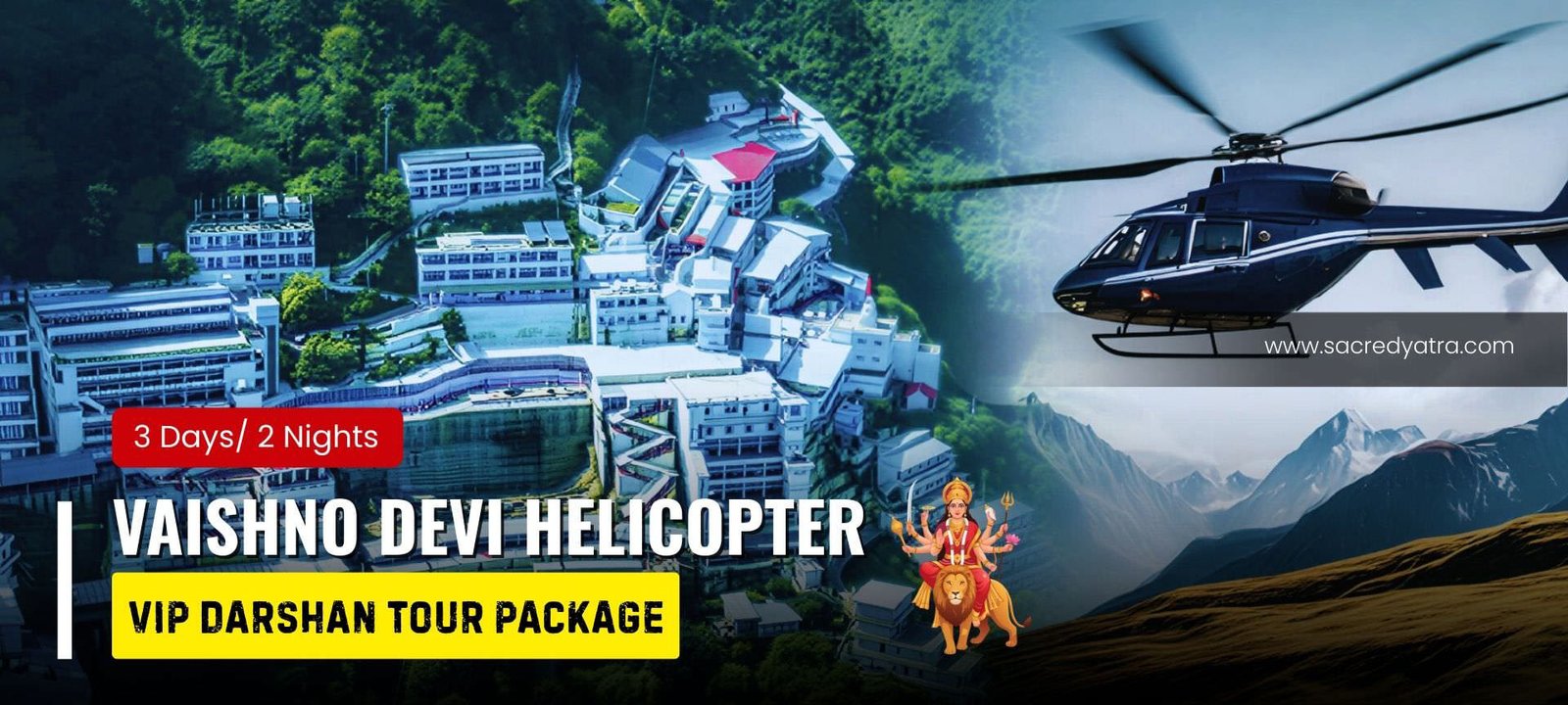 Vaishno Devi VIP Darshan Helicopter Tour Package