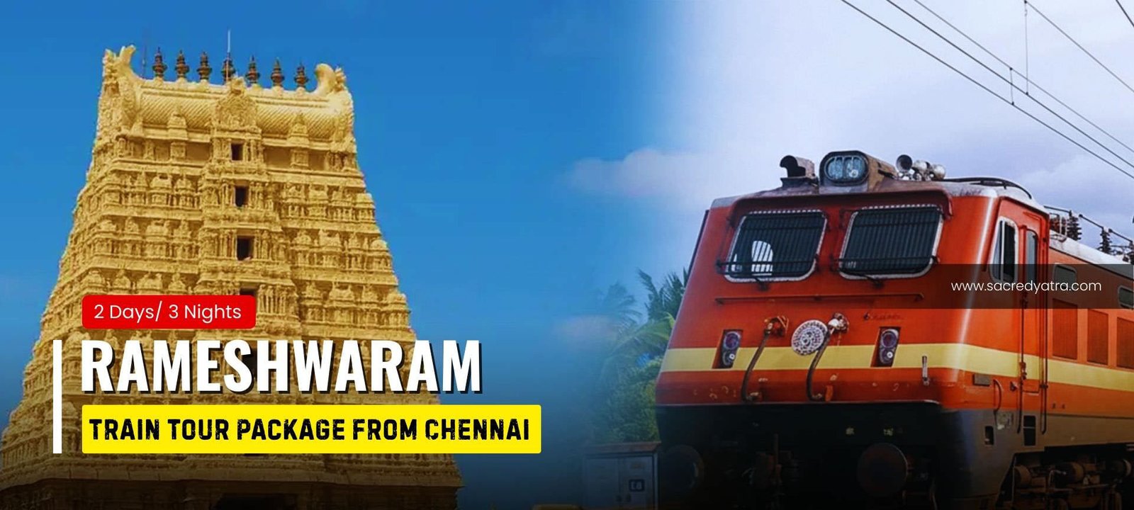 Rameshwaram Train Tour Package from Chennai