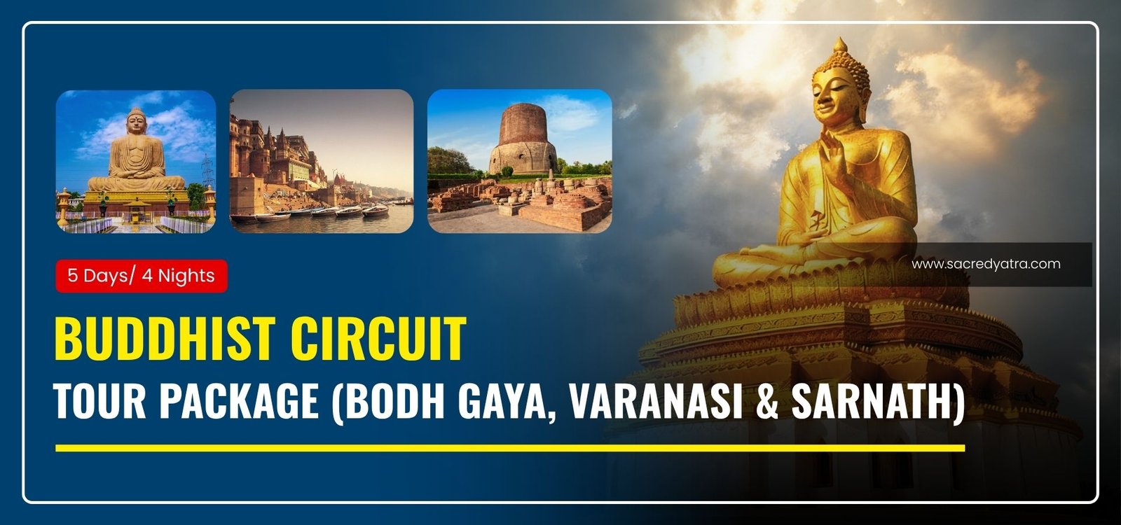 Buddhist Circuit Tour Package (Bodh Gaya, Varanasi & Sarnath)