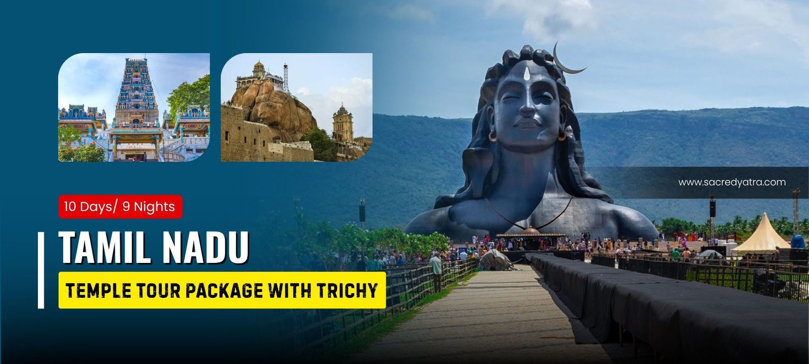 Tamil Nadu Temple Tour Package with Trichy (Tiruchirappalli)