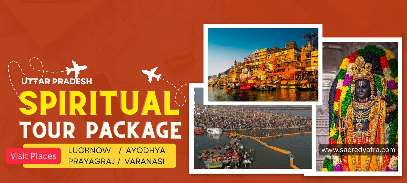 6 Days Lucknow Naimishranya Ayodhya Prayagraj Varanasi Package