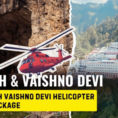 Amarnath 4 Nights Helicopter Package Ex Baltal with Vaishno Devi Yatra