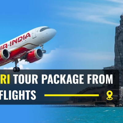 Kanyakumari Tour Package from Delhi with Flights