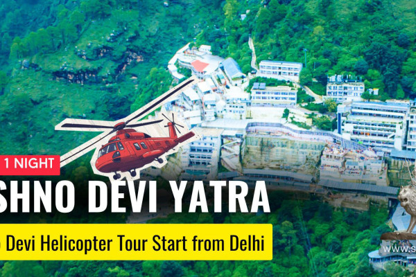2 Days Vaishno Devi Helicopter Tour Package from Delhi