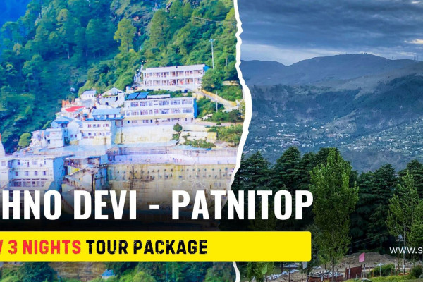 3 Nights Vaishno Devi Tour Package with Patnitop