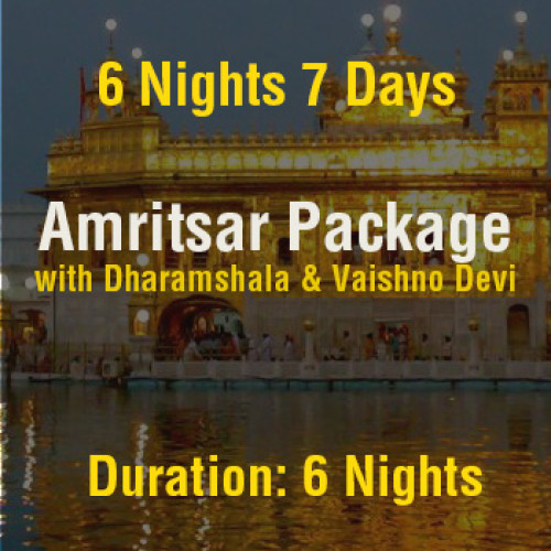 6 Nights Amritsar Tour Package with Dharamshala & Vaishno Devi